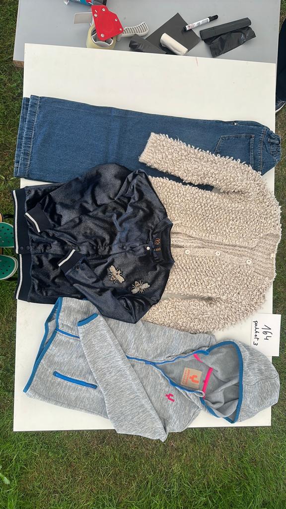 Pakket 3 meisje maat 164, Kinderen en Baby's, Ophalen, Zo goed als nieuw, Meisje, Broek