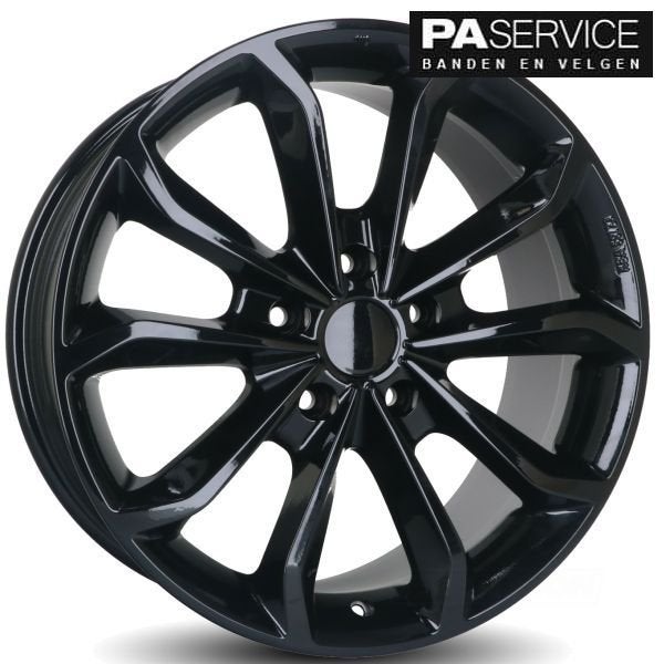 Nieuw 18 inch Gloss Black Volkswagen Crafter Zomerset, Auto-onderdelen, Banden en Velgen, 18 inch, -, -, Banden en Velgen