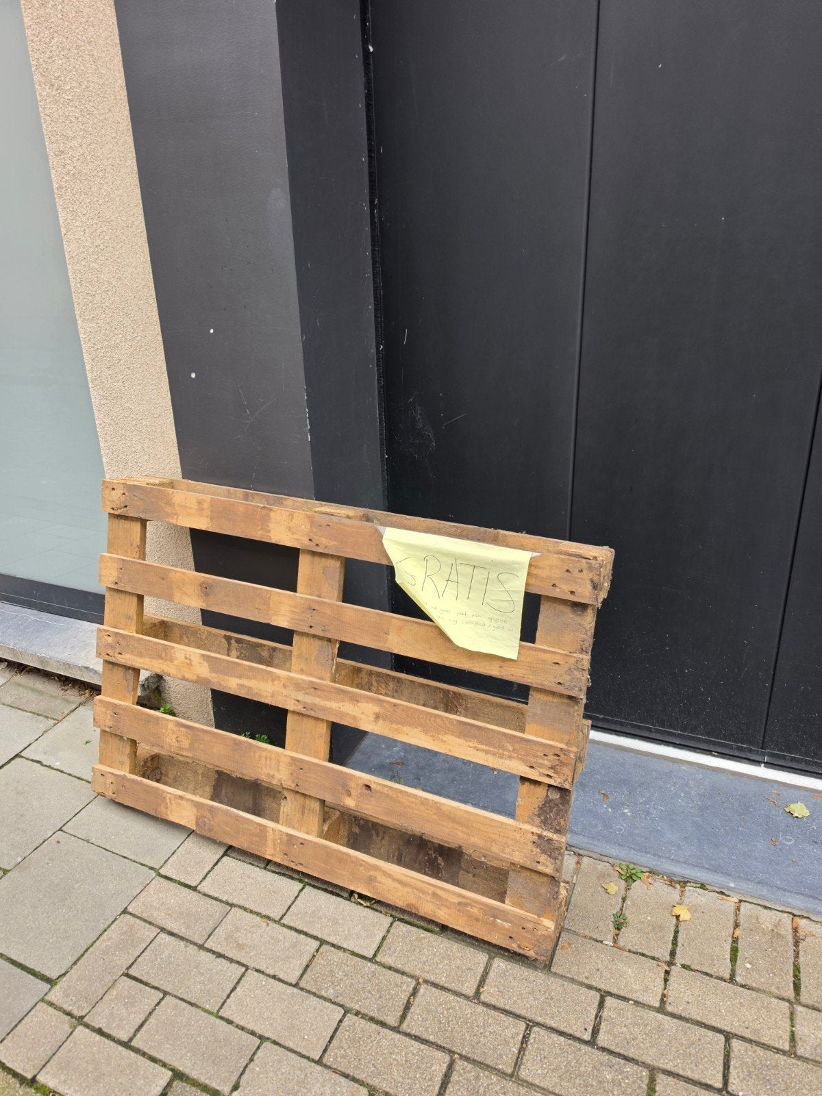 Gratis palet, Doe-het-zelf en Bouw, Ophalen