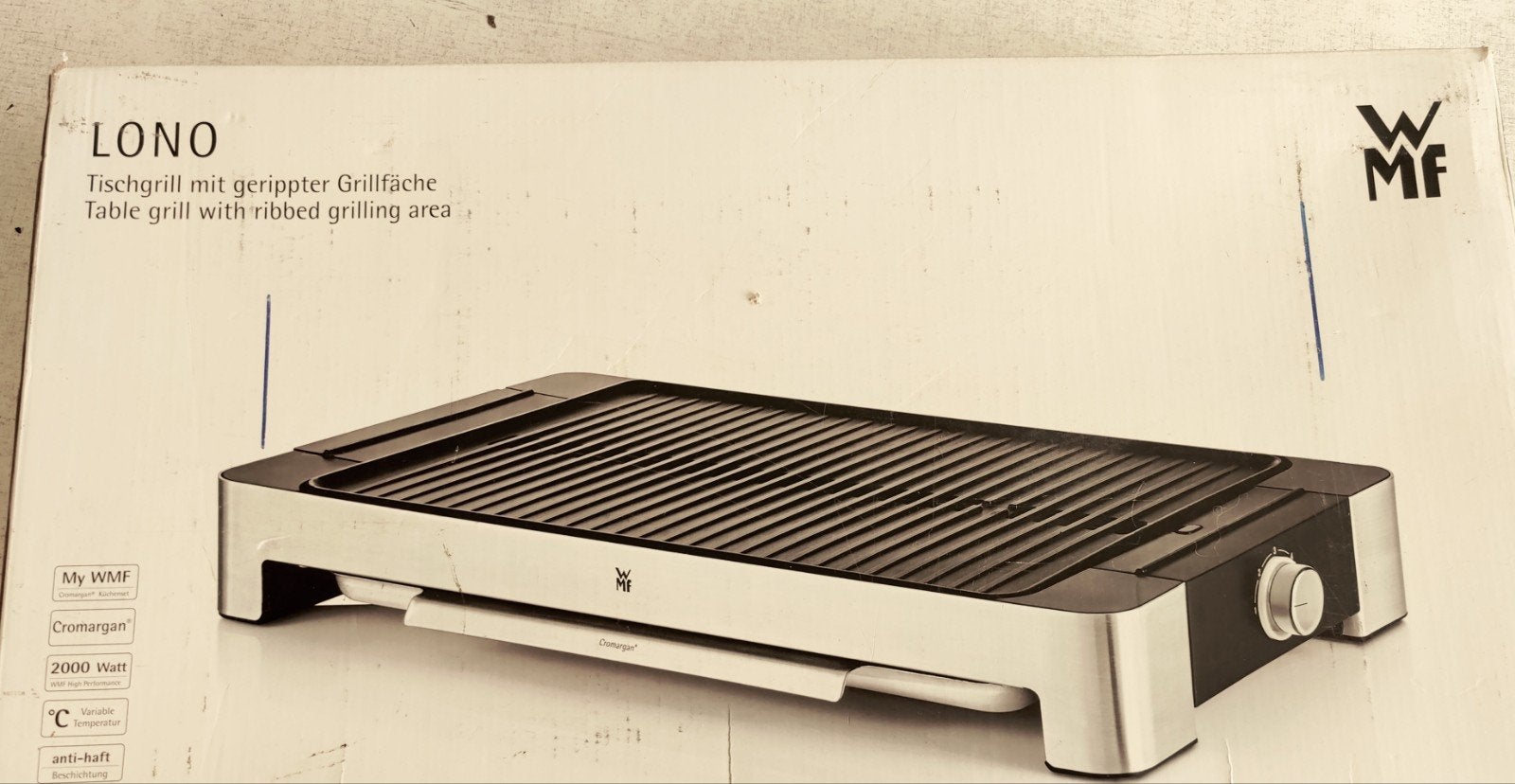 Electrische grill, Ophalen
