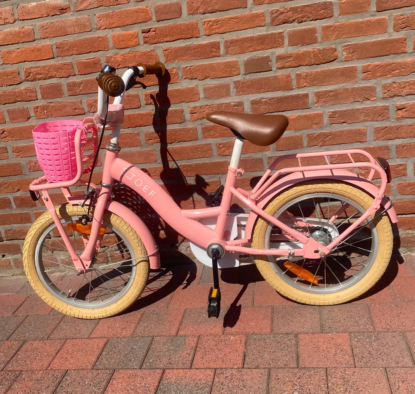 Kinderfiets Sjoef, Ophalen, Gebruikt, 16 inch
