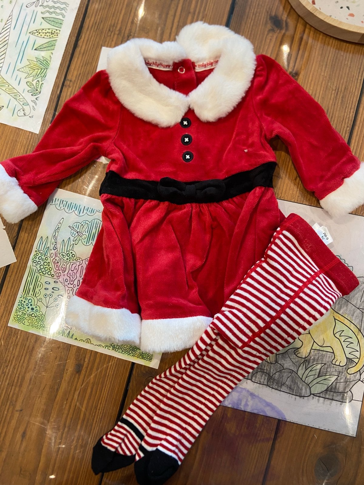 Costume de Noël taille 74, Enfants & Bébés, Enlèvement, Comme neuf