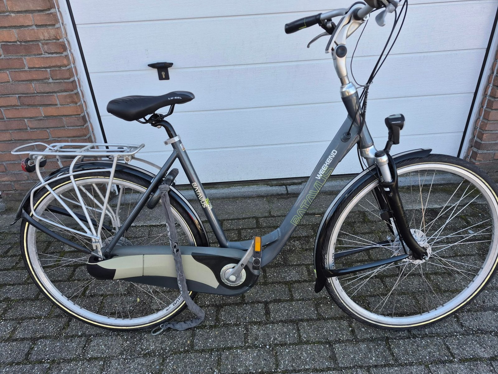 Damesfiets merk Batavus rijklaar 28 inch, Ophalen, Zo goed als nieuw, Batavus