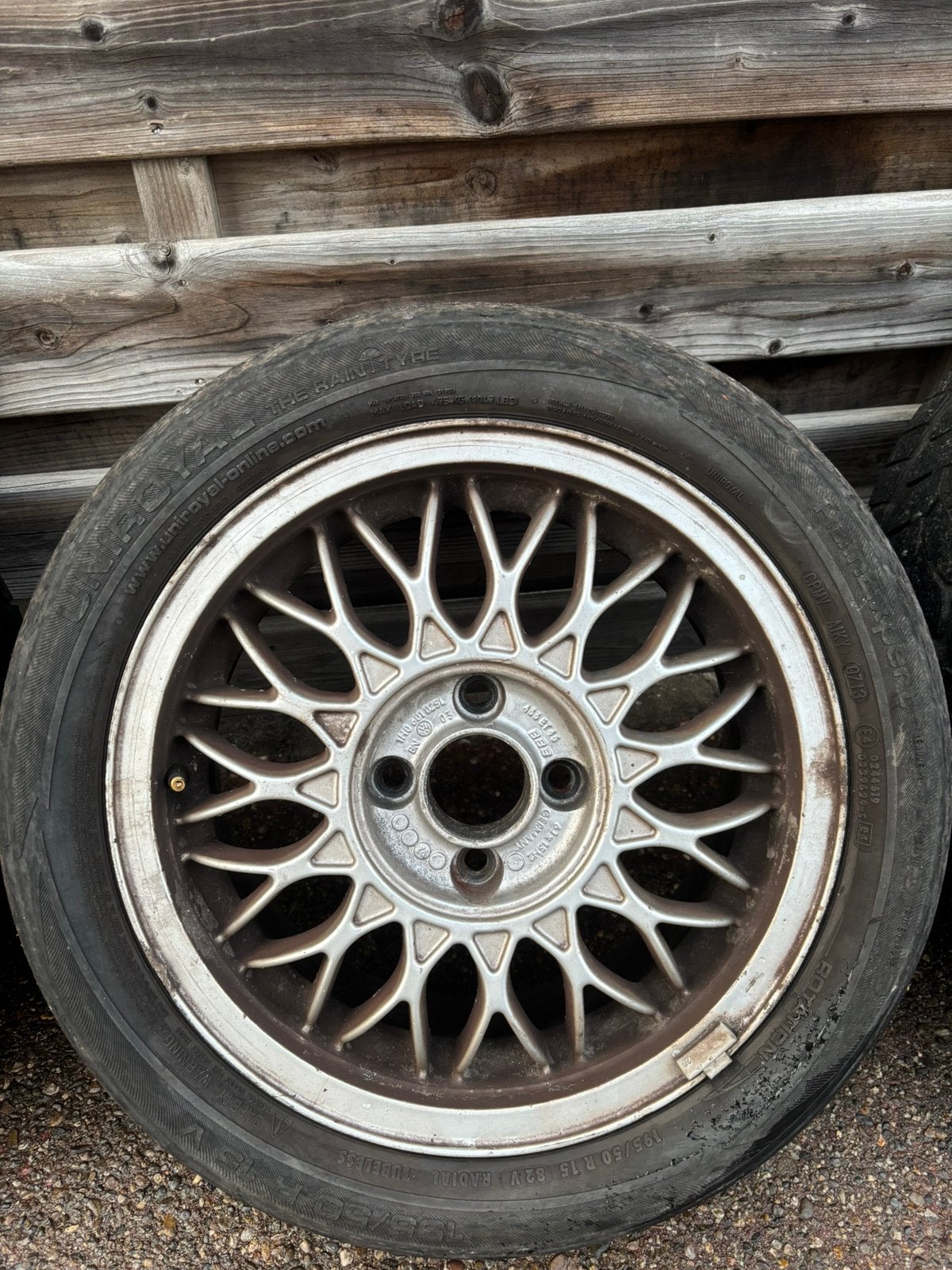 BBS velgen Volkswagen 433 15” velgen 4x100 ET45 – Golf 3, Autos : Pièces & Accessoires, 15 pouces, Véhicule de tourisme, Enlèvement