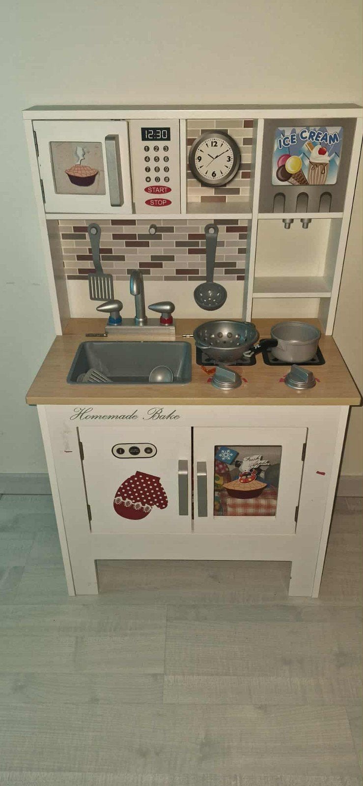 Speelkeuken, Enlèvement