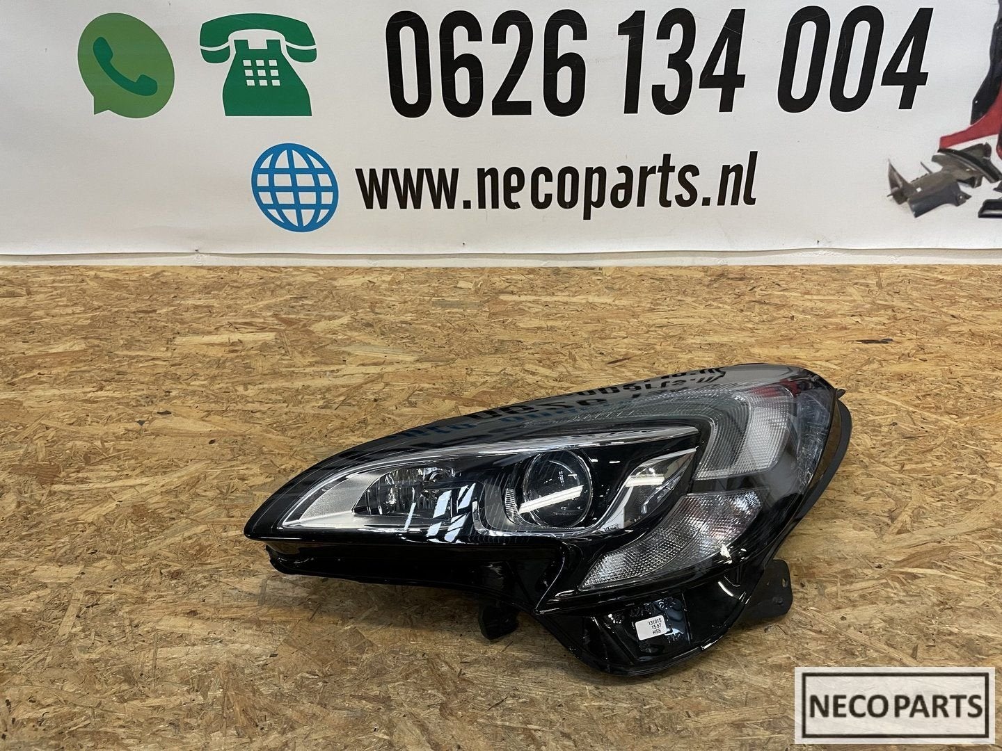 OPEL CORSA E XENON LED KOPLAMP LINKS 1EF011830 COMPLEET, -, Opel, Utilisé, -