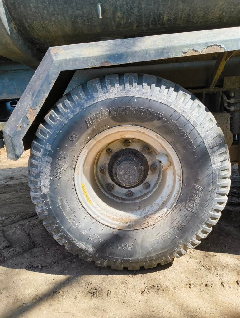 Pronar containerkar wielen, Ophalen