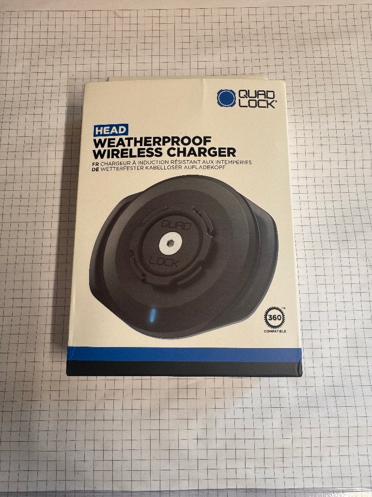 Quadlock Wireless charger, Telecommunicatie, Telefoonhouders, Ophalen of Verzenden, Nieuw, Motor