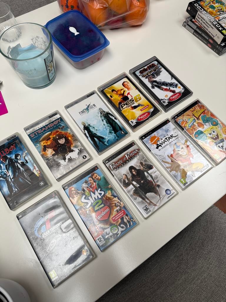 PSP Spelletjes / Films, Enlèvement, Utilisé