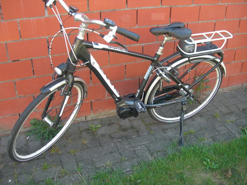 blouw met wit, Fietsen en Brommers, Fietsen | Heren | Herenfietsen, Ophalen, Gebruikt, Velgrem, Versnellingen