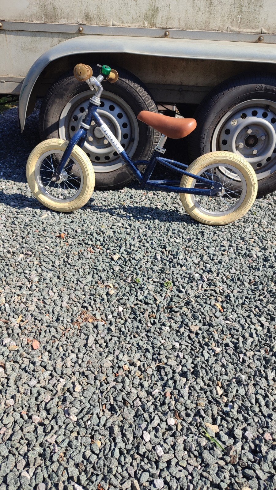 Veloretti loopfiets, Enlèvement