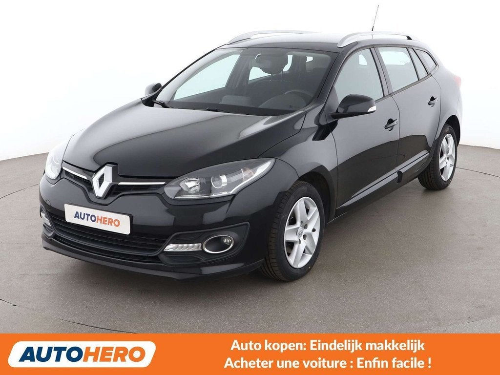 Renault Mégane 1.5 dCi Limited (bj 2015), Auto's, Renault, Voorwielaandrijving, Stof, Gebruikt, Zwart