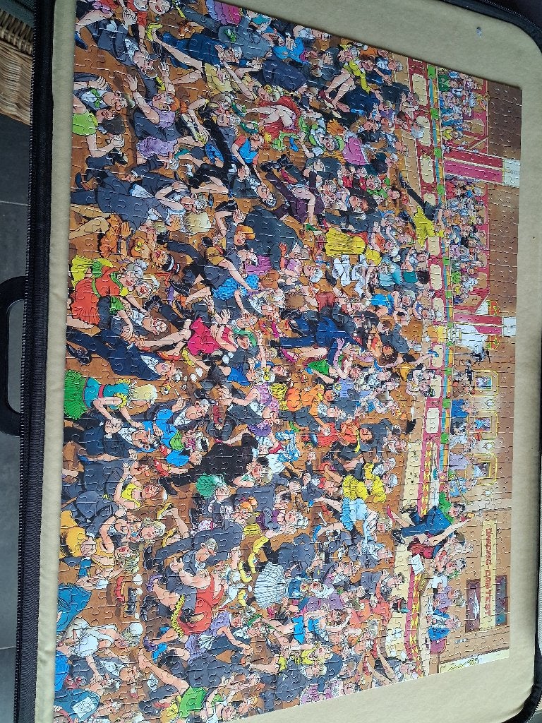 Le puzzle peut se dépêcher de 950 pièces, Hobby & Loisirs créatifs, Sport cérébral & Puzzles, Enlèvement ou Envoi, Comme neuf
