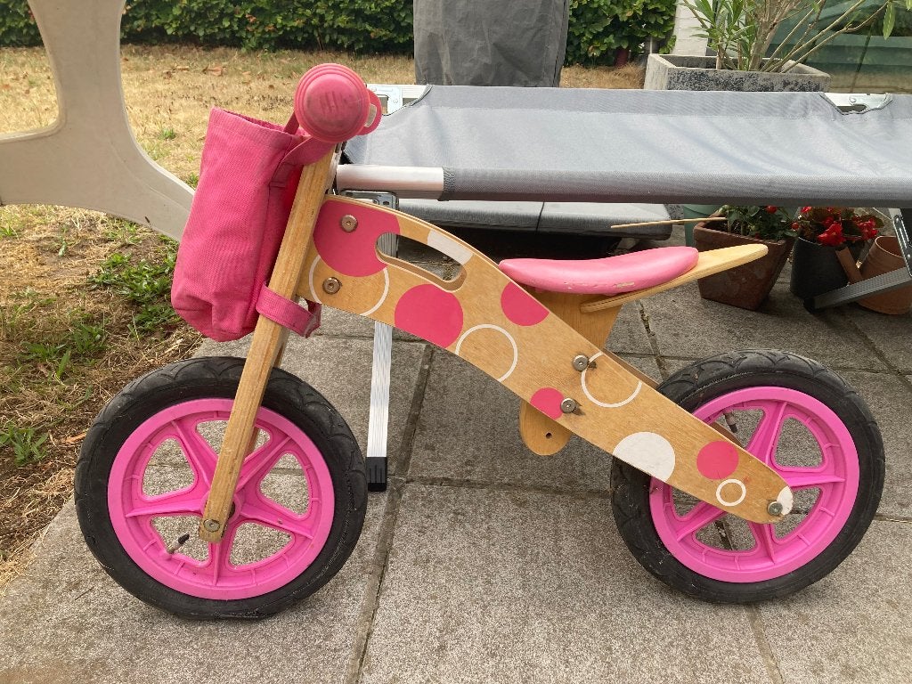 Kinderfietsje, Fietsen en Brommers, Ophalen, Gebruikt, Minder dan 16 inch