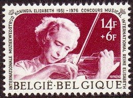 Koningin Elisabeth wedstrijd 1976, Ophalen of Verzenden, Postfris, Postfris, Muziek
