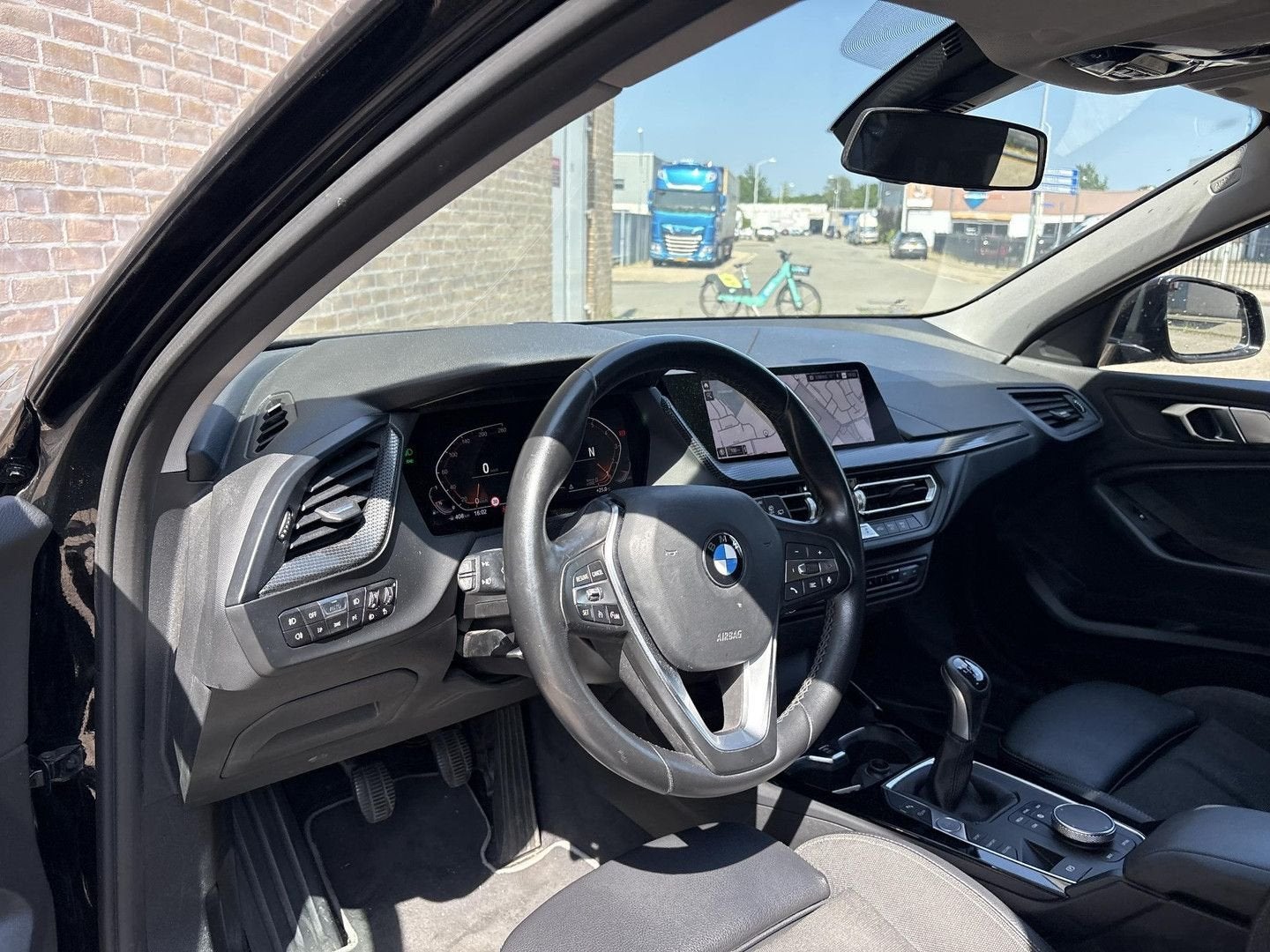 BMW 118 1-serie 118i Executive Edition | Leder | Climate | C, Auto's, BMW, 1 Reeks, Zwart, Bedrijf, Navigatiesysteem