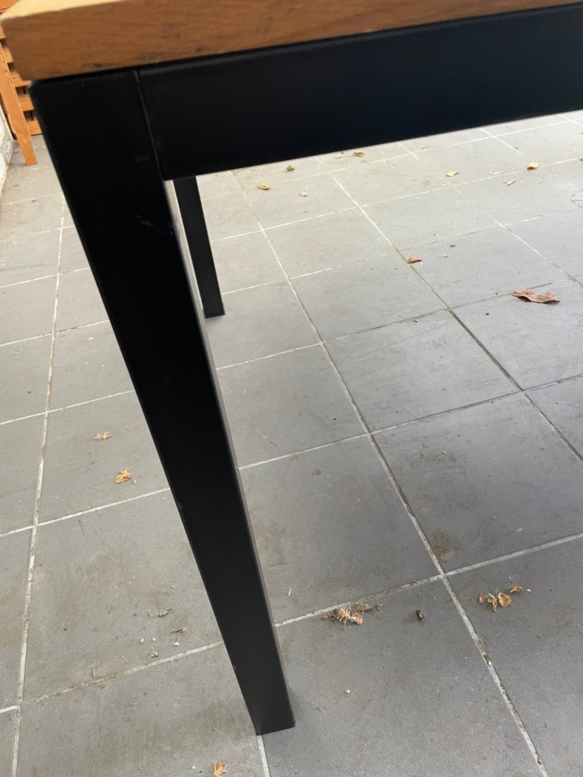 Tafel, ongeveer 2x1 m, Huis en Inrichting, Tafels | Eettafels, Ophalen, Gebruikt