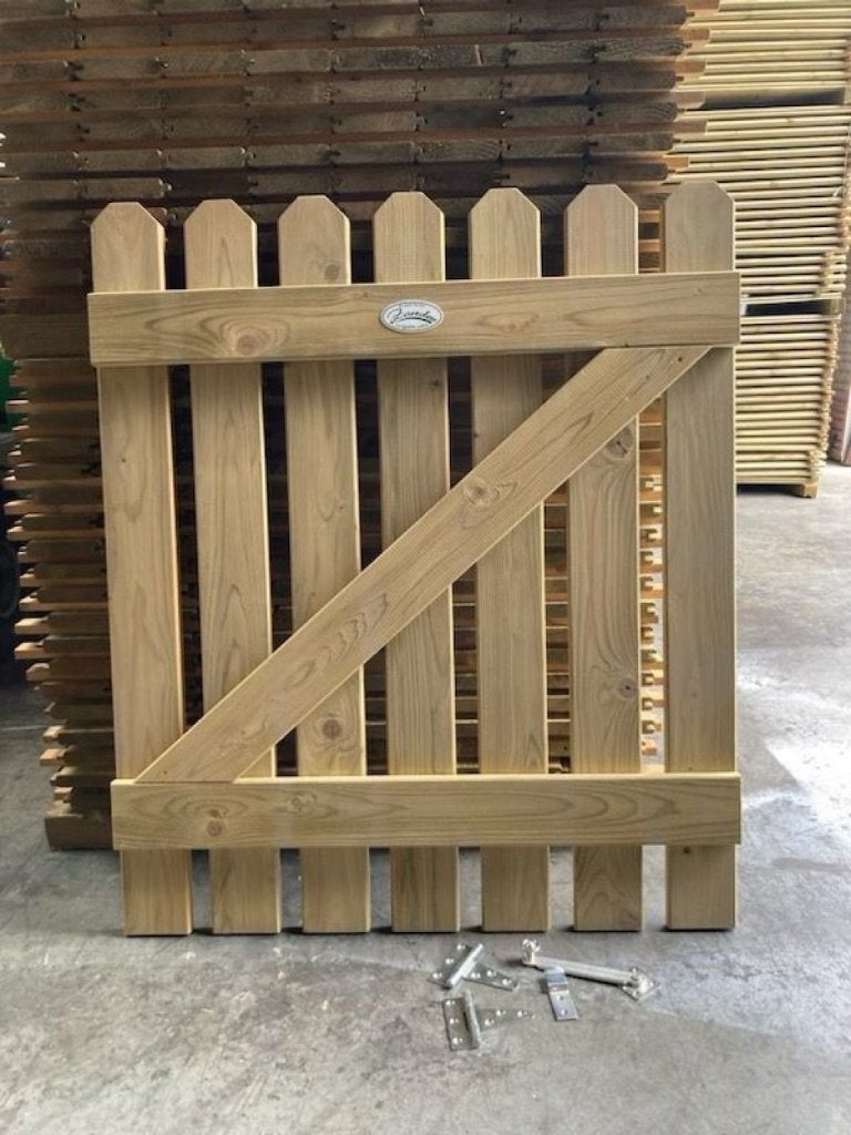 Geïmpregneerd tuinpoortje 1,2m, Tuin en Terras, Ophalen, Nieuw, Hout, Draaipoort