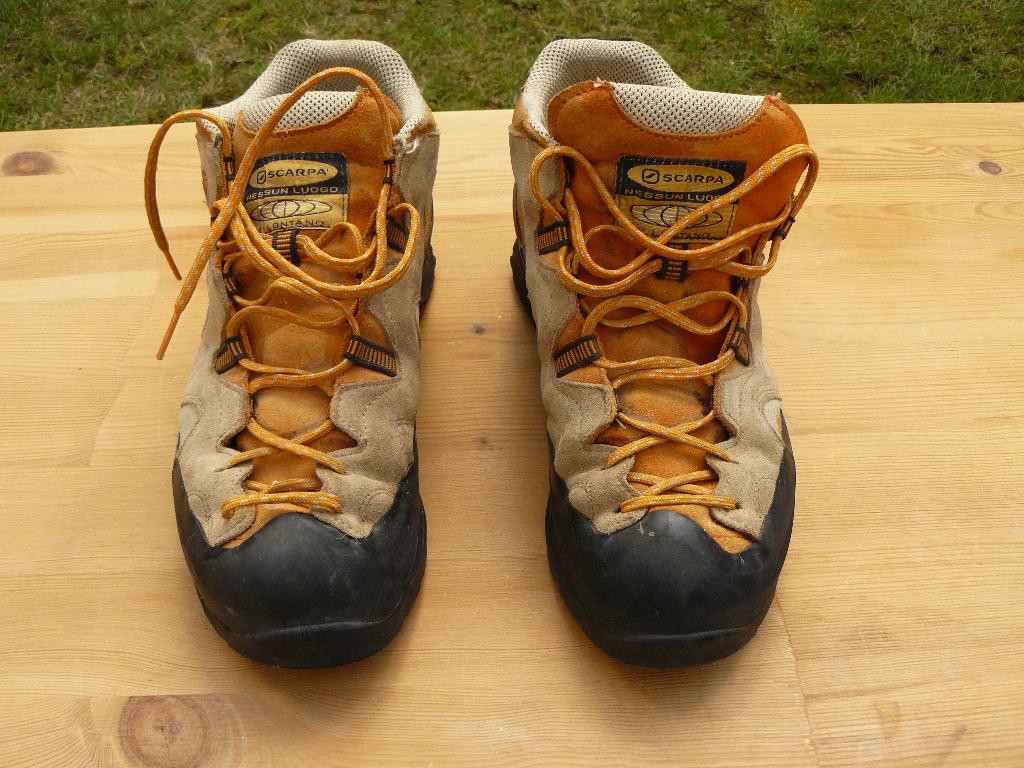 Chaussures d'escalade et ferrata scarpa ascent 40, Enlèvement, Utilisé, Chaussures