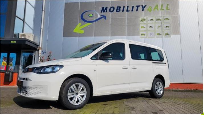 Volkswagen Caddy 5 Maxi mindervalide vervoer ombouw, Auto's, Volkswagen, Particulier, Caddy Maxi, ABS, Diesel, Euro 6, Overige carrosserie