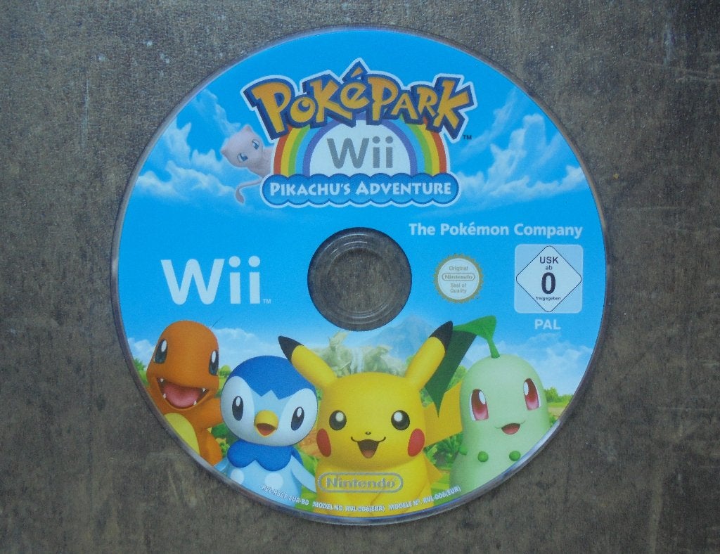 Poképark Wii Pikachu's Adventure voor Wii (zie foto's), Games en Spelcomputers, Games | Nintendo Wii, Avontuur en Actie, Gebruikt