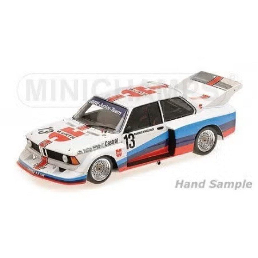 1/43 Minichamps metale bevestigingsset BMW 320 Gruppe 5 1977, Ophalen of Verzenden, Gebruikt, Auto, MiniChamps