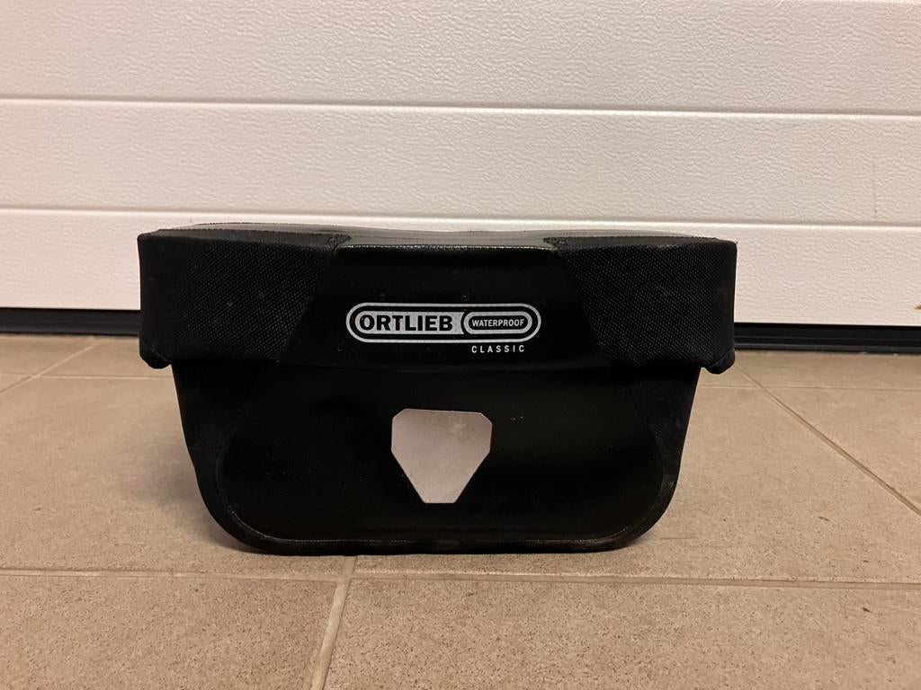Ortlieb stuurtas, Ophalen, Gebruikt
