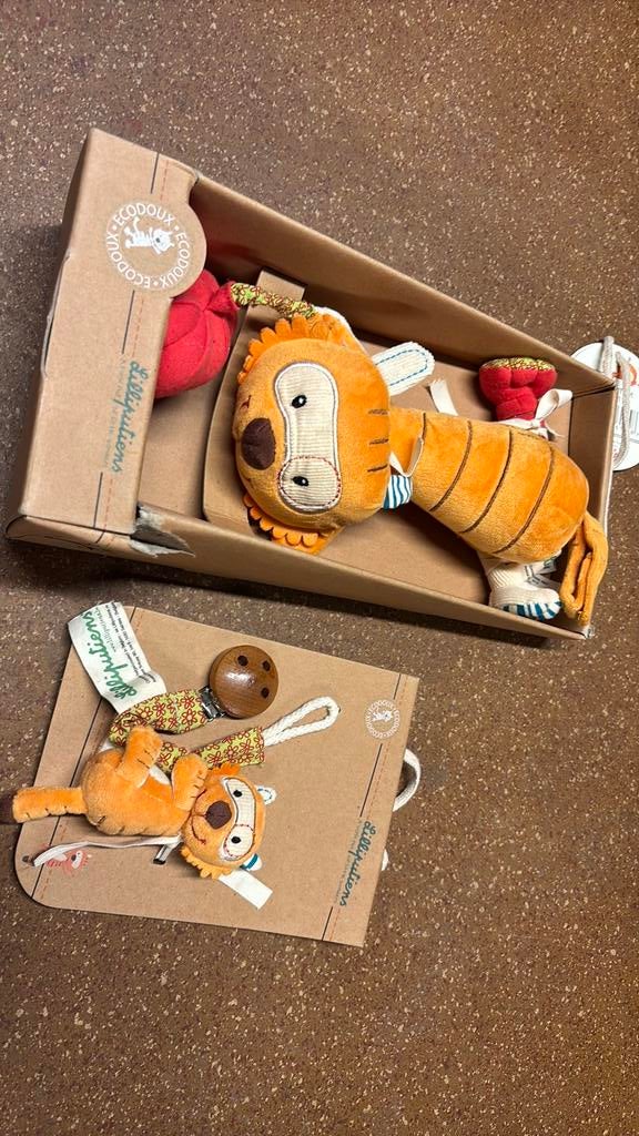 Lilliputiens muziekknuffel & fopspeenhouder, Ophalen of Verzenden, Nieuw