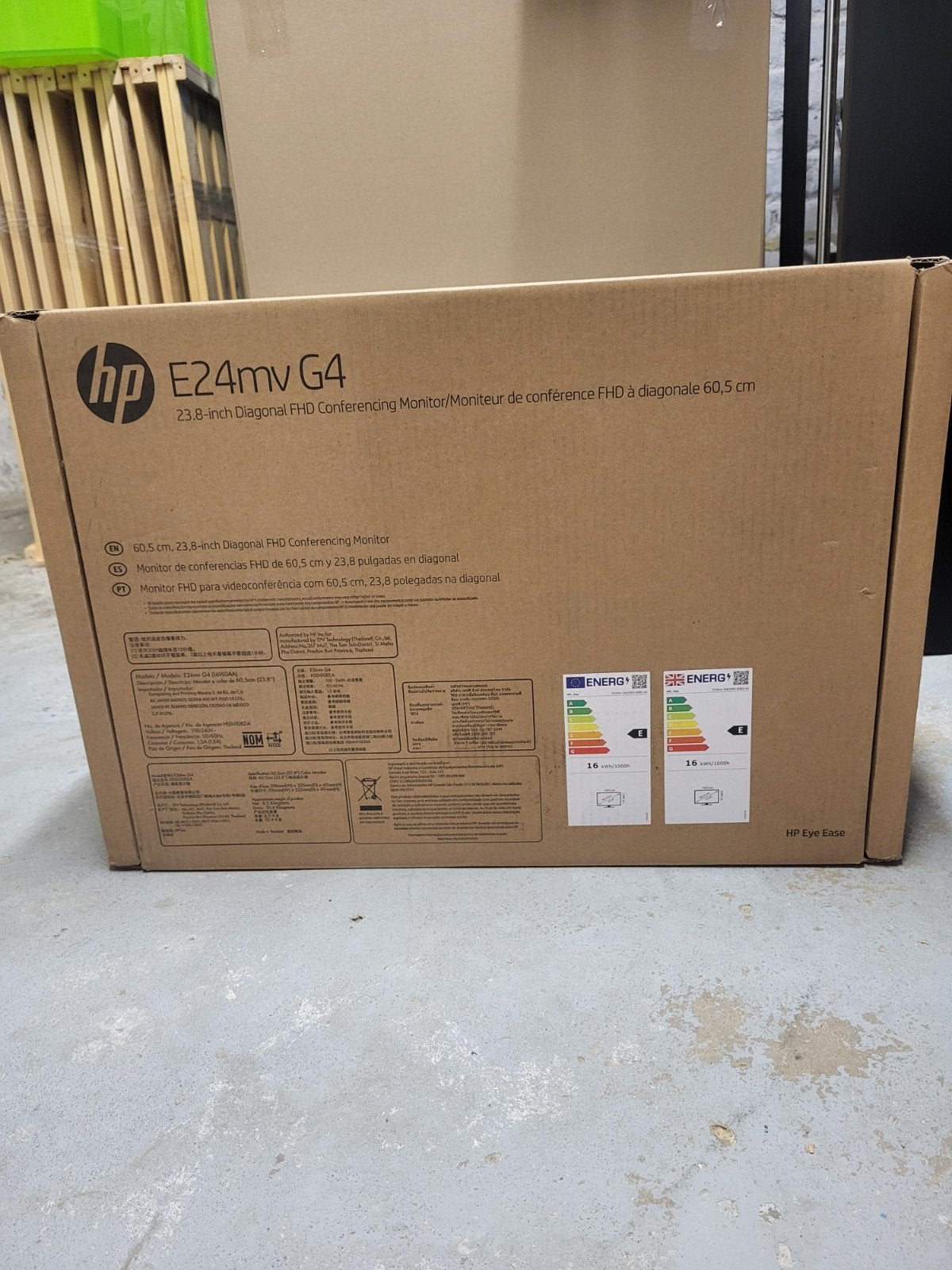 Écran HP E24mv G4 23,8" Full HD – Jamais utilisé, Enlèvement, HD