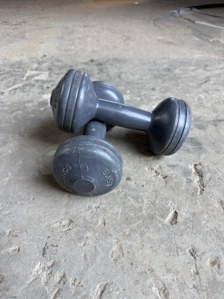 Halters 1,5 kg grijs, Ophalen, Gebruikt
