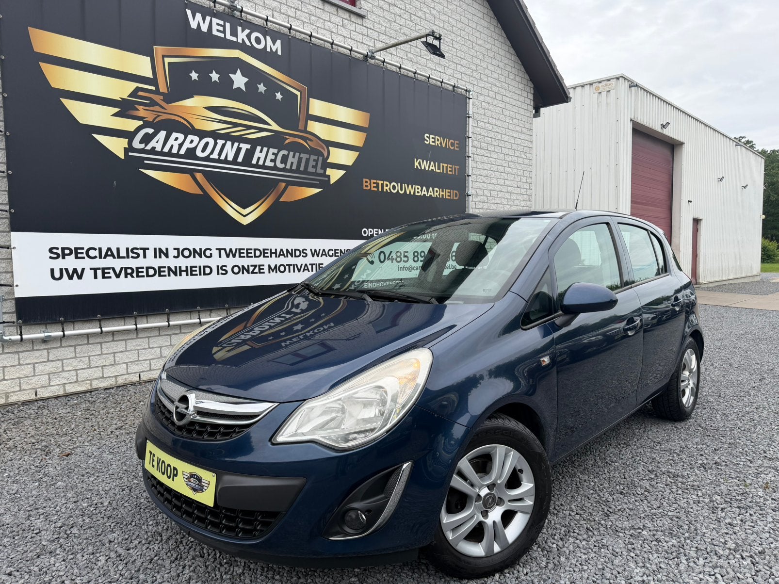 Opel Corsa 1.2i ENJOY 2012 / 1ste eigenaar ! GEKEURD, Auto's, Blauw, 1200 cc, Corsa, Stadsauto