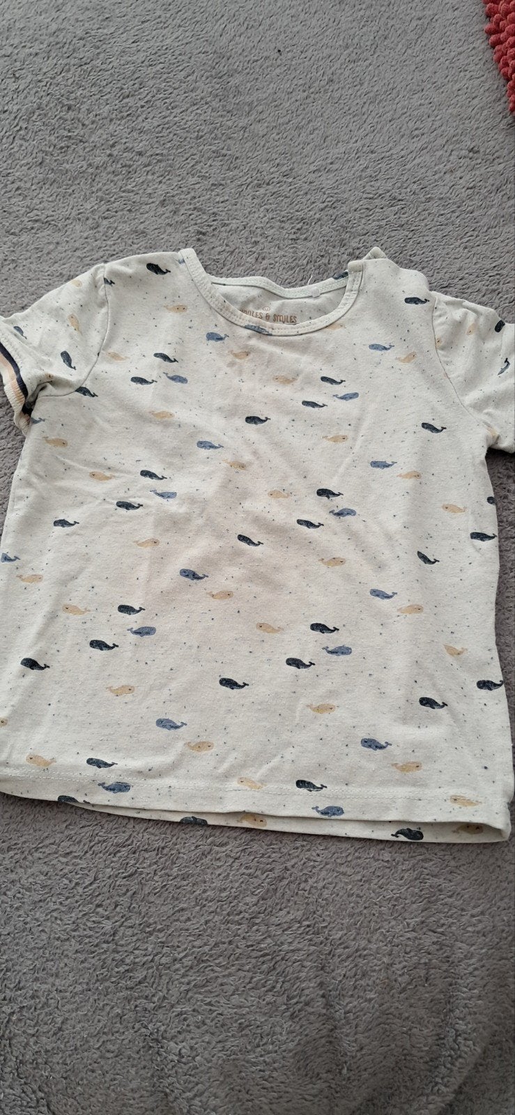 tee-shirt, Enlèvement ou Envoi, Chemise ou À manches longues, Comme neuf, Cuddles & smile