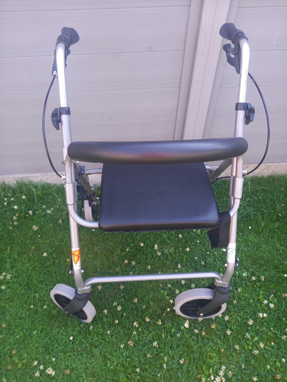 déambulateur, Enlèvement, Pliable, Utilisé