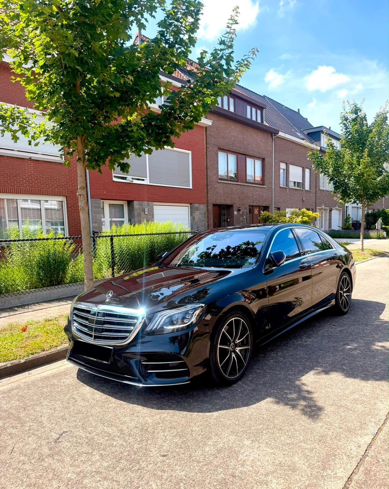 Mooie Mercedes S 400 d L AMG Pakket Full Option, Automaat, Zwart, Parkeerassistent, Zwart
