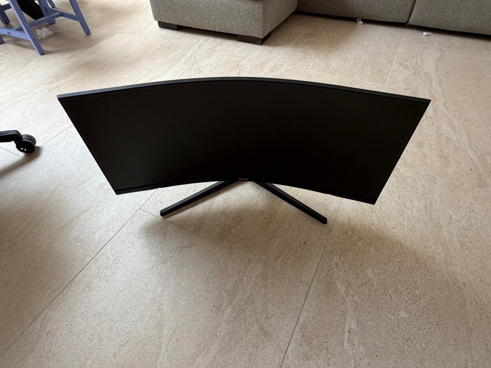 Samsung odyssey g5 - 34", Informatique & Logiciels, Moniteurs, Gaming, Enlèvement ou Envoi, Comme neuf, Incurvé