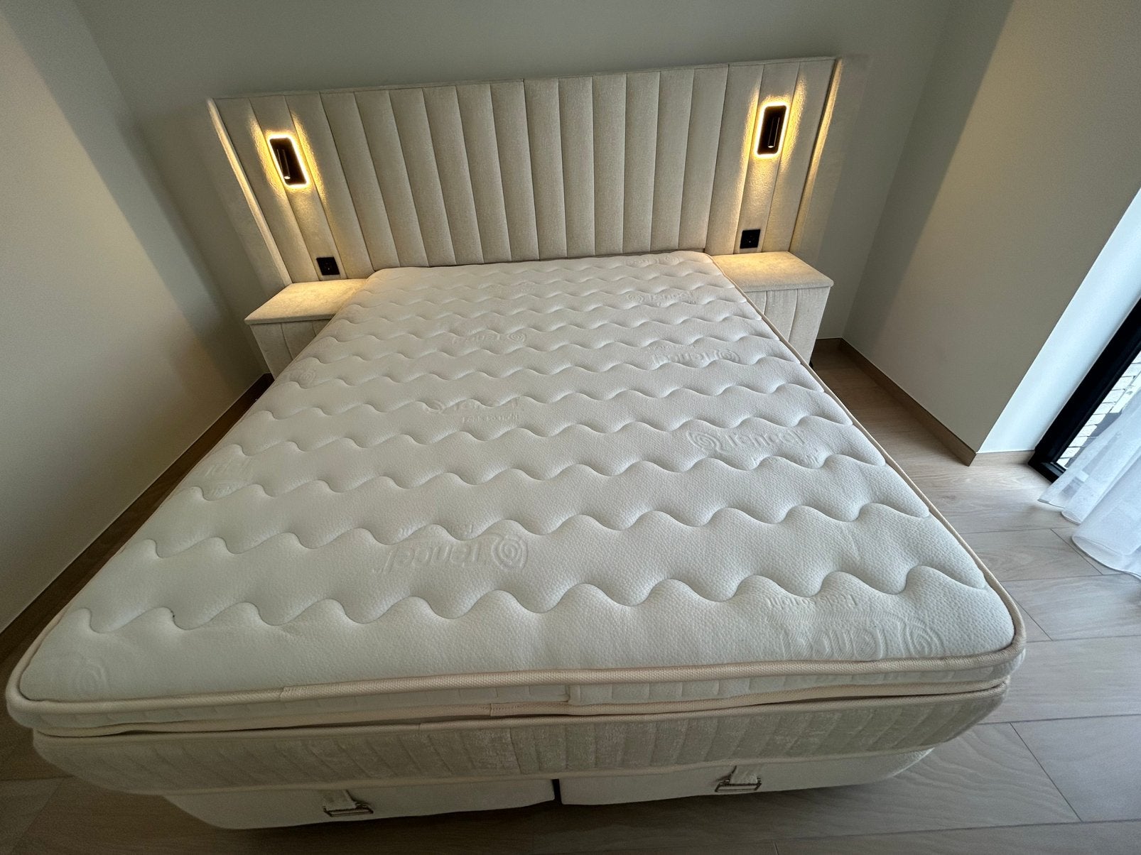 Boxspring Florida 180x200 – perfecte staat, Ophalen, Zo goed als nieuw, 200 cm