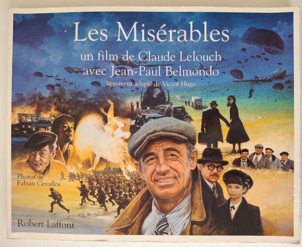 Filmalbum 'Les Misérables' de Claude Lelouch ('95) R. Lafont, Ophalen of Verzenden, Film