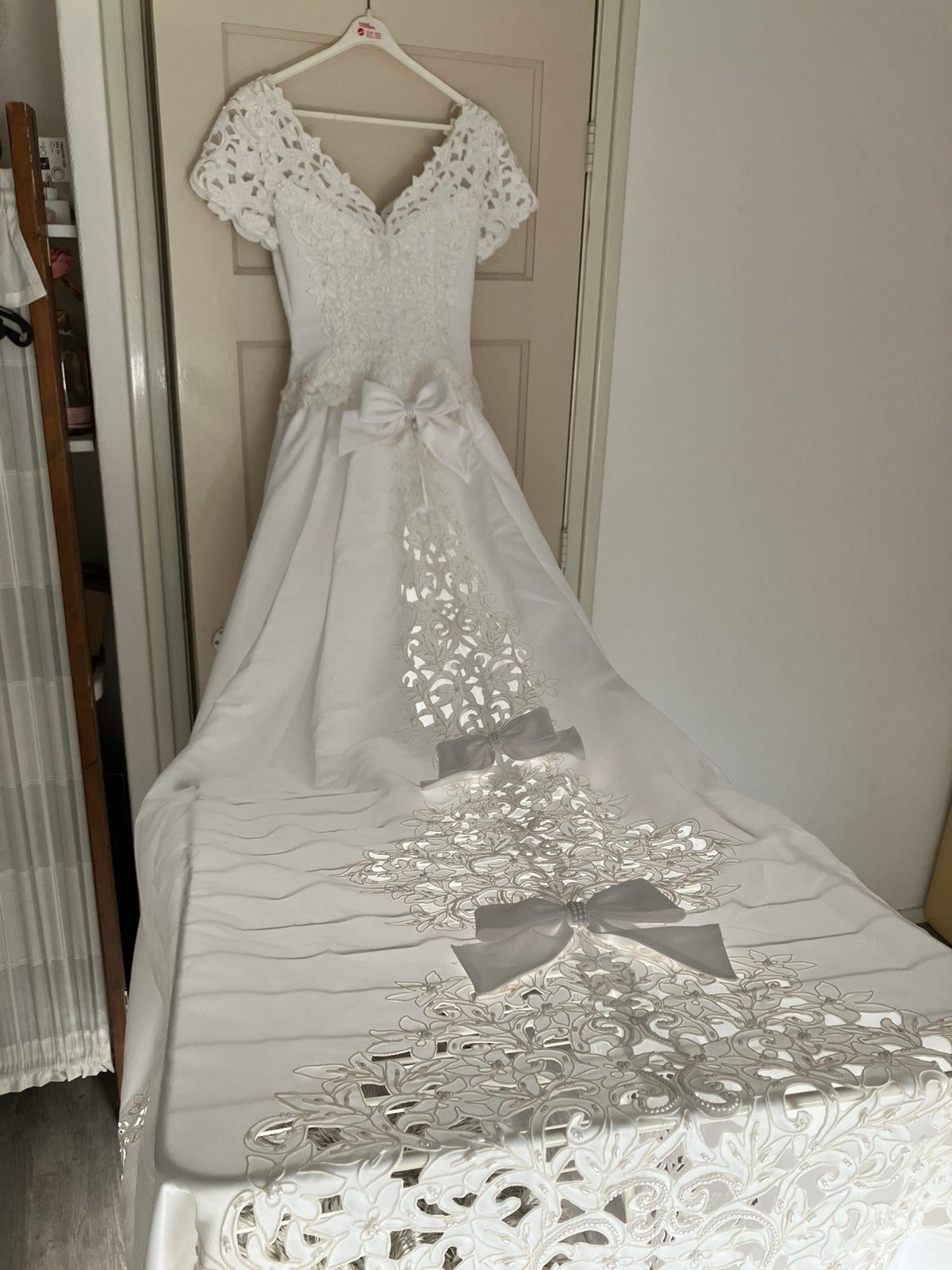 Bruidsjurk, Kleding | Dames, Ophalen, Zo goed als nieuw, Wit