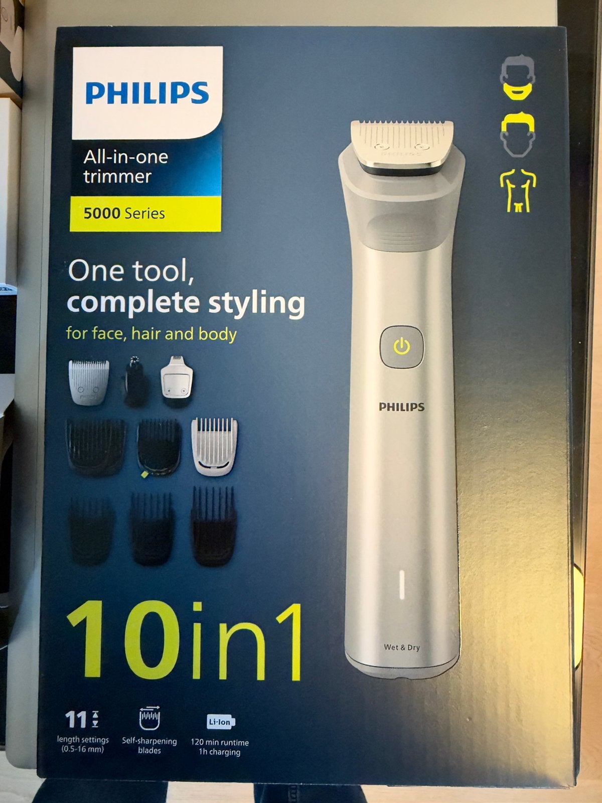 Philips alles-in-één trimmer MG5920/15 5000-serie, Ophalen of Verzenden, Nieuw, Haarverzorging