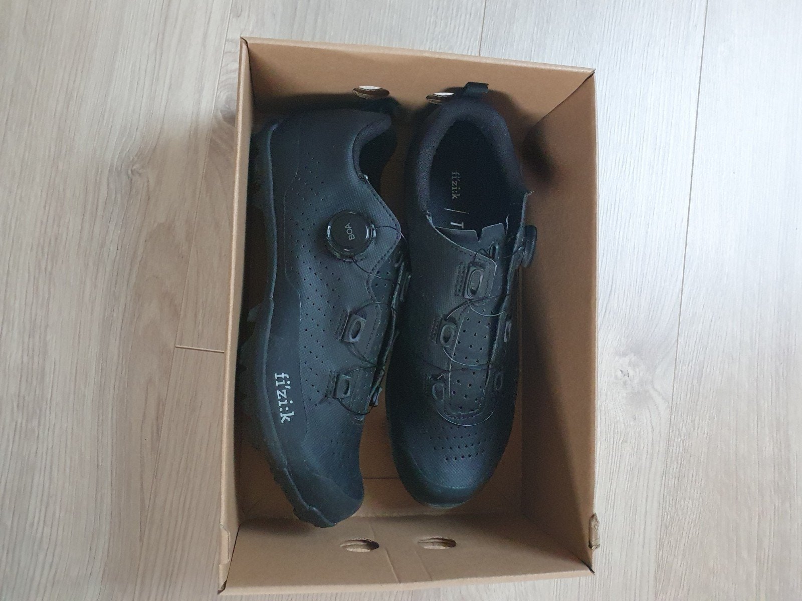 Chaussures de vélo Fizic Terra Atlas. Taille noire : 41. Fer, Sports & Fitness, Enlèvement, Comme neuf, Chaussures
