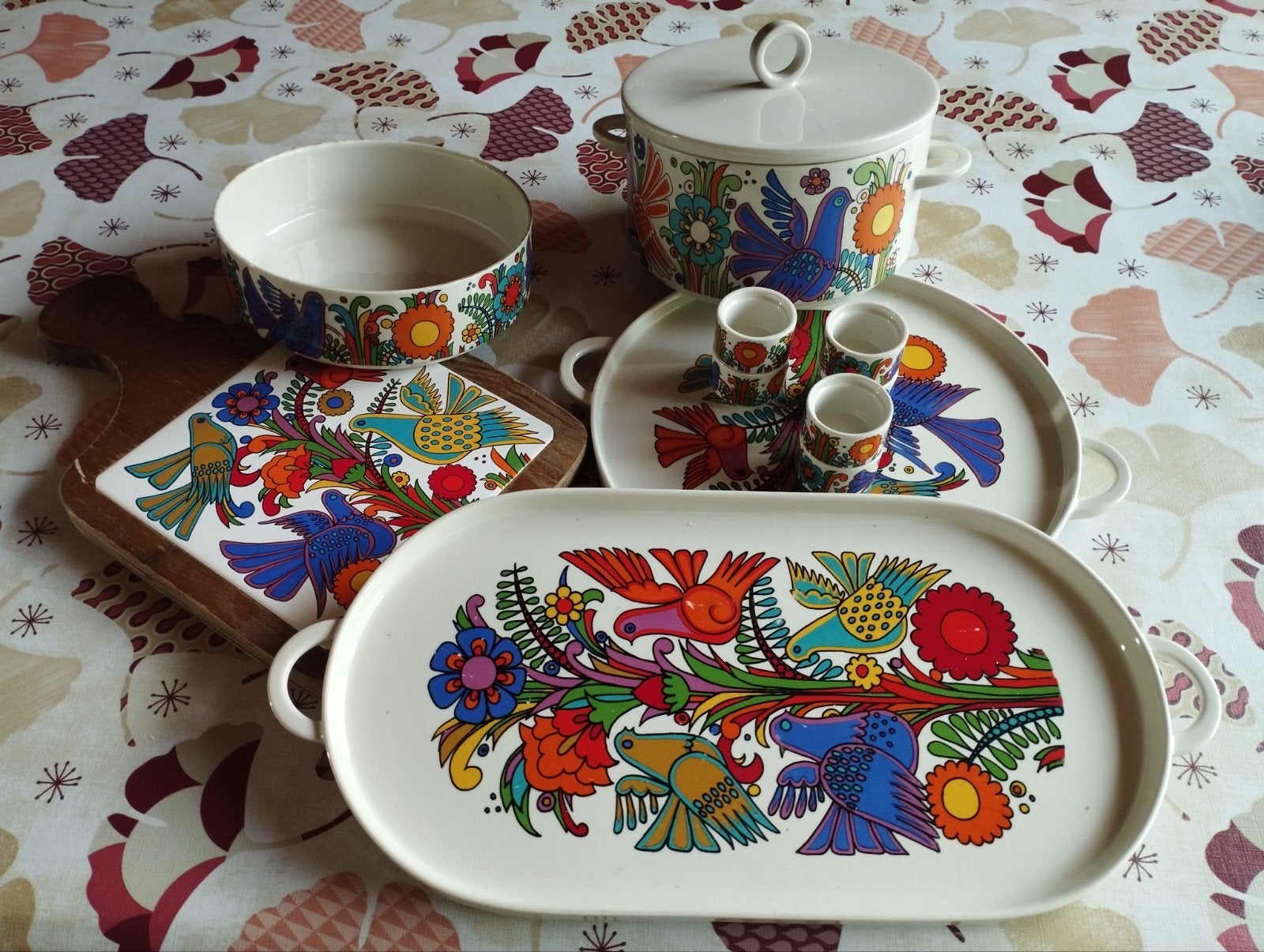 Vaisselle Vintage Boch "Acapulco "
 Boch "Acapulco" – Vérita, Antiquités & Art, Enlèvement