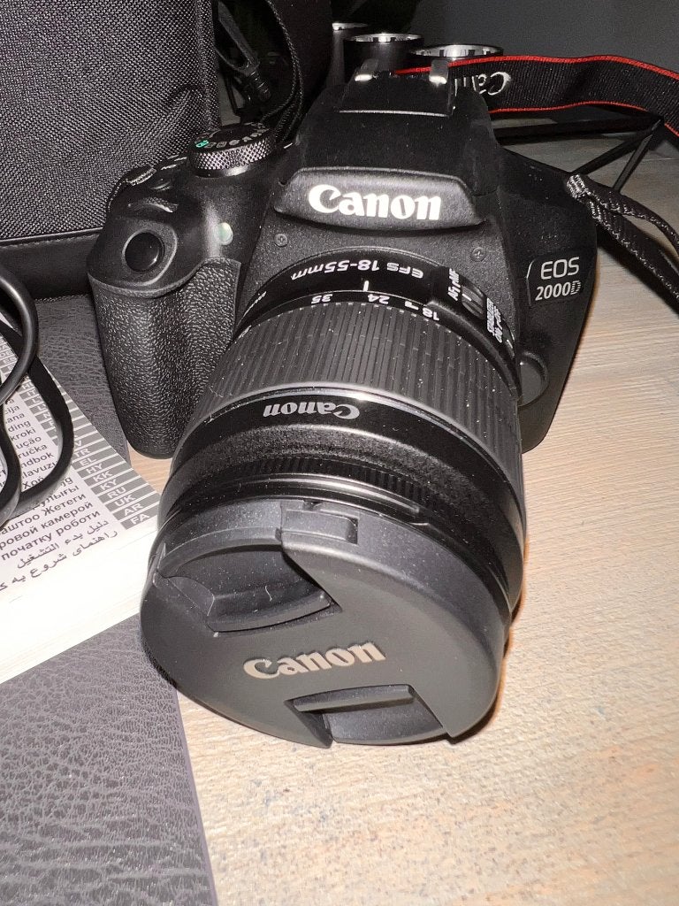 Camera Canon EOS 2000D, Ophalen, Geheugenkaart, Spiegelreflex, Canon