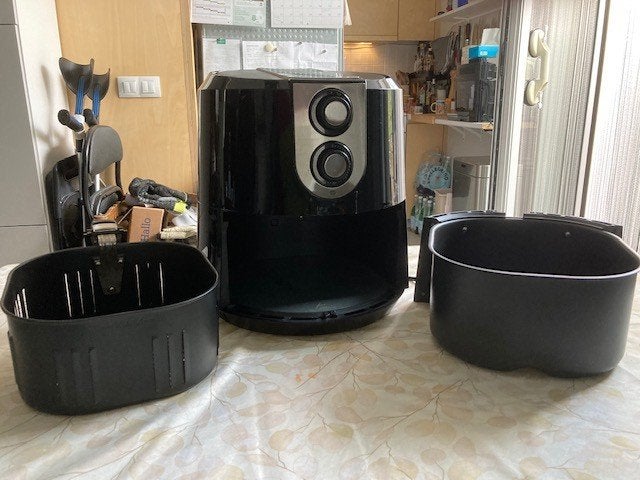 Airfryer Cuisinier De luxe heteluchtfriteuse, Ophalen, Gebruikt, Airfryer, Minder dan 750 gram