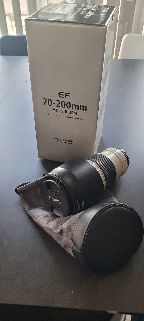 CANON 70-200 F4 is usm ii, Enlèvement, Comme neuf, Téléobjectif, Zoom
