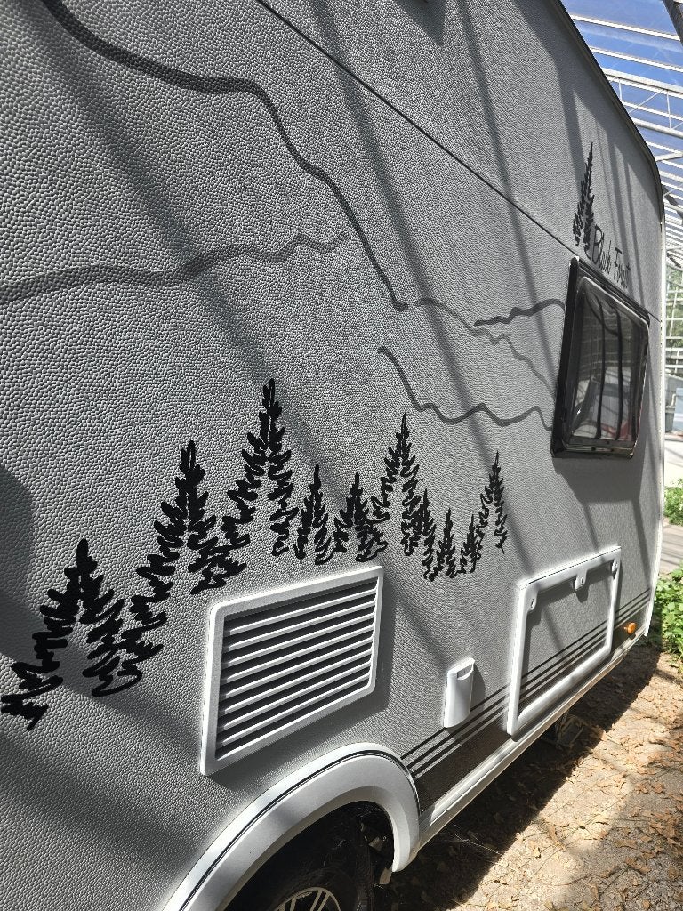 Caravan burstner black gorest premio 455, Caravans en Kamperen, Caravans, Rondzit, Tot en met 2, Bürstner, 6 tot 7 meter