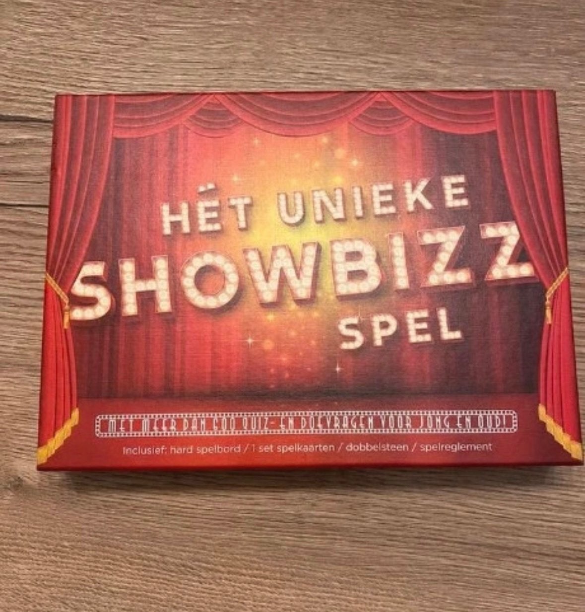 Het unieke showbizz spel, Hobby en Vrije tijd, Ophalen