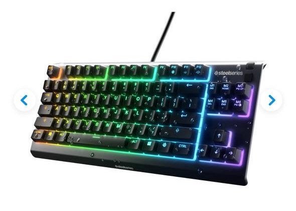 Toetsenbord SteelSeries Apex 3, Ophalen of Verzenden, Azerty, Zo goed als nieuw