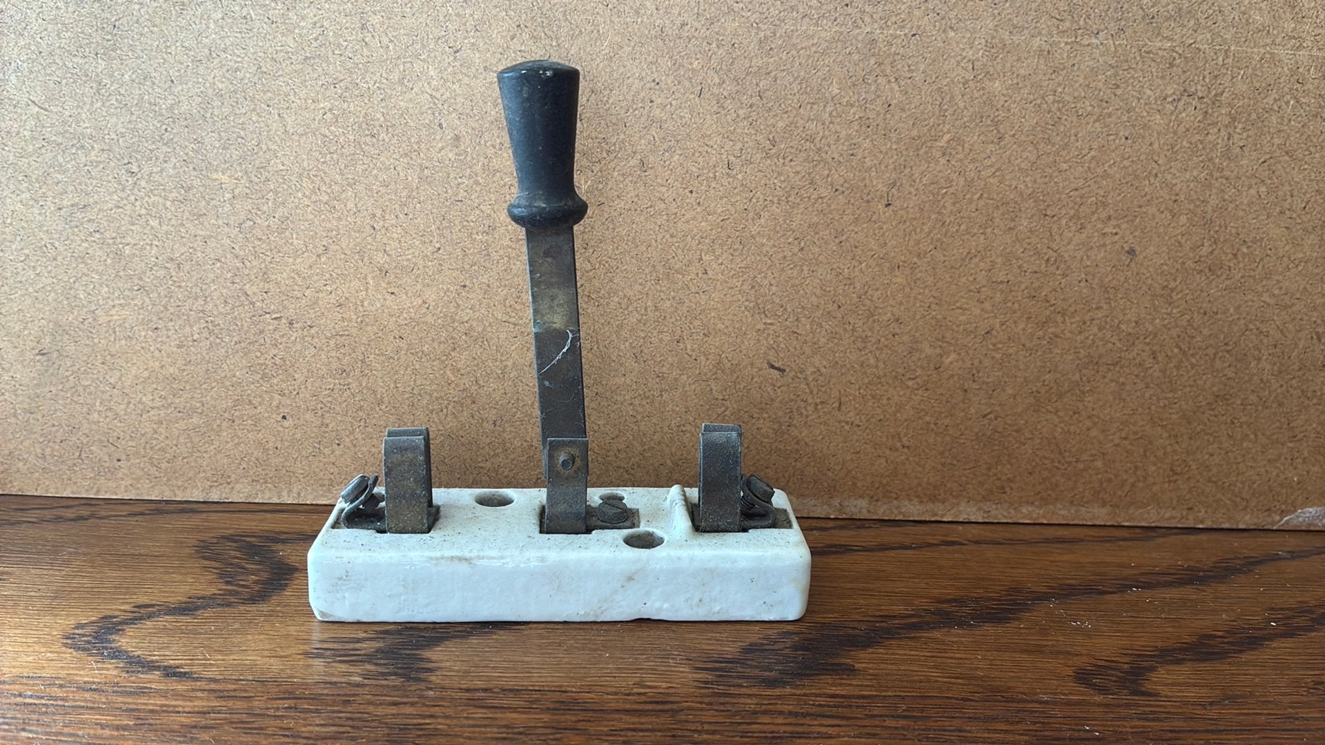 Interrupteur vintage +\- 1900, Enlèvement ou Envoi
