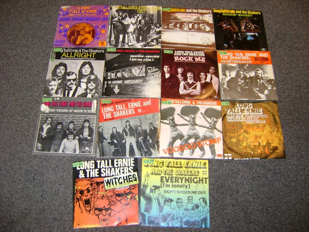 LONG TALL ERNIE & THE SHAKERS, Pop, Originele persing, 7 inch, Ophalen of Verzenden