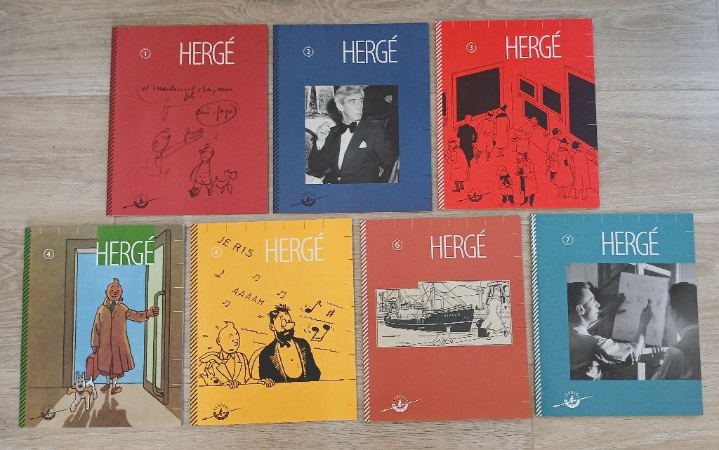 BD 7 revues Hergé EO Neuf complet DVD 2006-2010, Boeken, Stripverhalen, Meerdere stripboeken, Ophalen of Verzenden, Nieuw